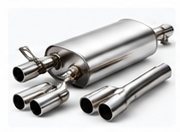Representative photograph of Exhaust components